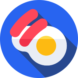 English breakfast icon