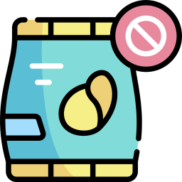 No junk food icon