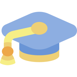 Graduation cap icon