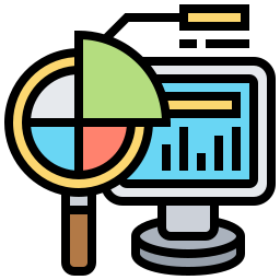 análisis de datos icono