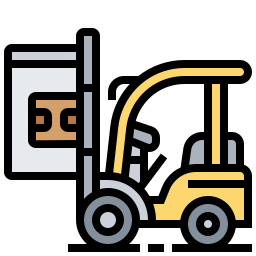 Construction machine icon