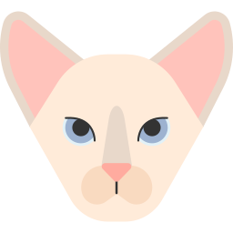 gatto orientale icona