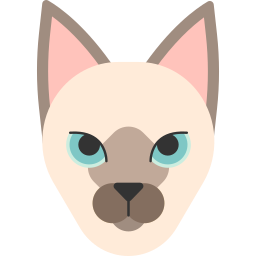 Siamese cat icon