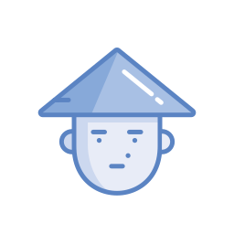 cappello cinese icona