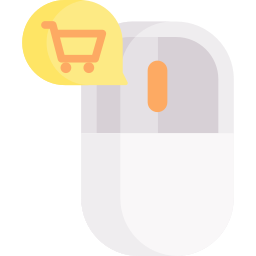 Online shopping icon