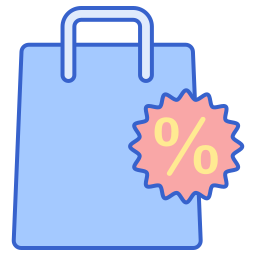 Shopping bag icon