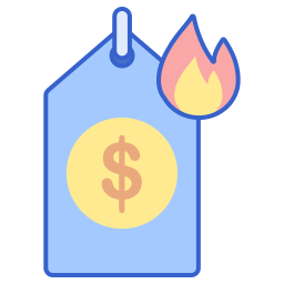 Hot deal icon