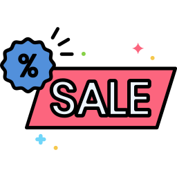 Sale sign icon