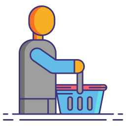 Shopping basket icon