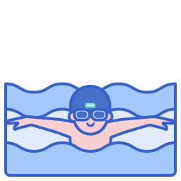 nageur Icône