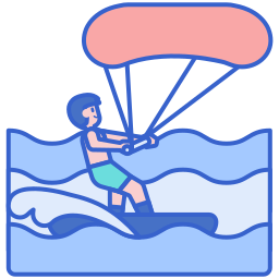 kitesurfer icoon
