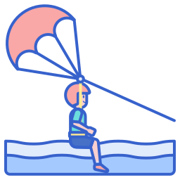 parasailing icono