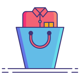 Shopping bag icon