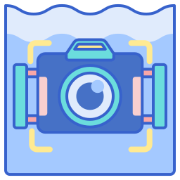 Underwater camera icon