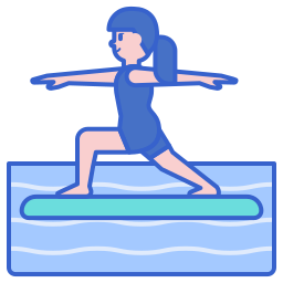 paddleboarding ikona