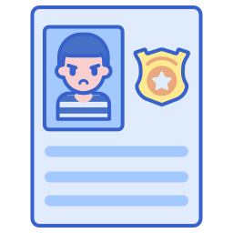 범죄 기록 icon