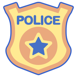 Значок полиции иконка