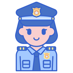 Policewoman icon