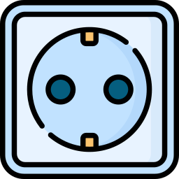 Electric socket icon