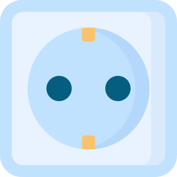 Electric socket icon