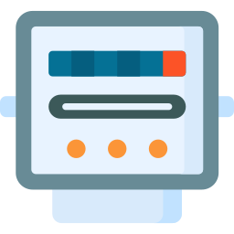 Electric meter icon