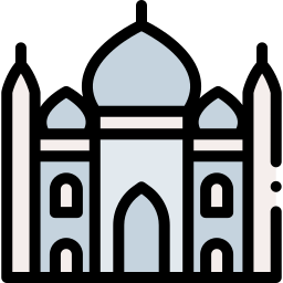 taj mahal icon