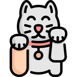 Maneki neko icon