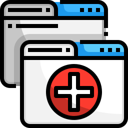 sitio web icono