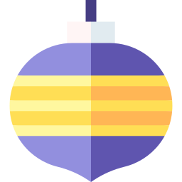 Christmas ball icon