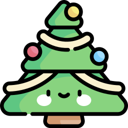 árbol de navidad icono