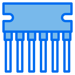 semiconduttore icona