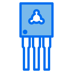 semiconduttore icona