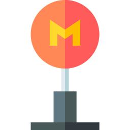 Metro station icon