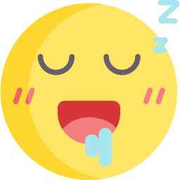 dormido icono