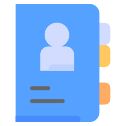 Contacts book icon