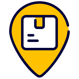 pin de ubicación icono