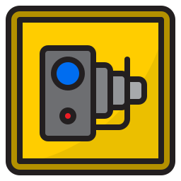 Speed camera icon