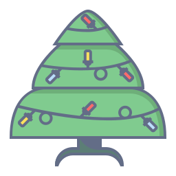 Christmas tree icon