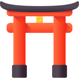 Japanese gate icon