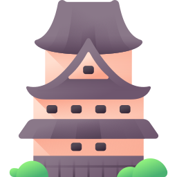 kasteel van osaka icoon