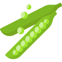Green pea icon