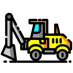 Wheel loader icon