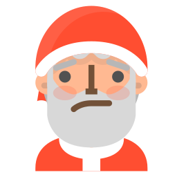 Santa claus icon