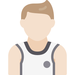 Basketball player icon