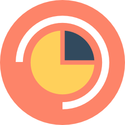 diagramme circulaire Icône