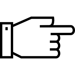 오른쪽을 가리키는 icon