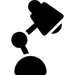 Desk lamp icon