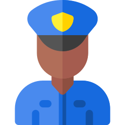 policía icono