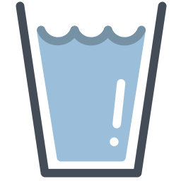 Drink water icon