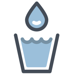 Drinking water icon